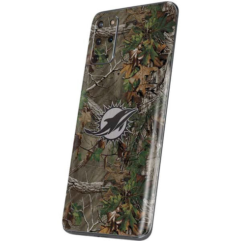NFL Miami Dolphins Realtree Xtra Green Camo Galaxy S20 Plus Skin
